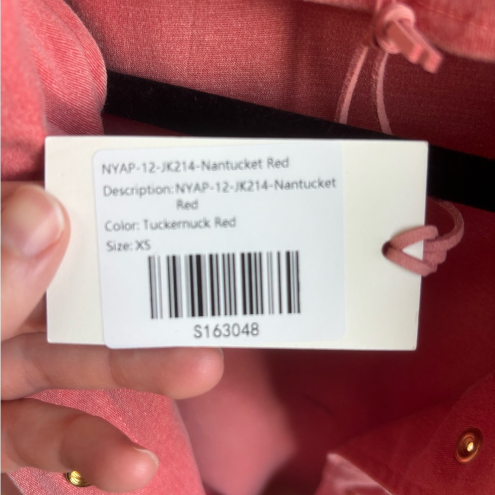 Tuckernuck x Murray’s Nantucket Red crop jacket size xs - Picture 6 of 6